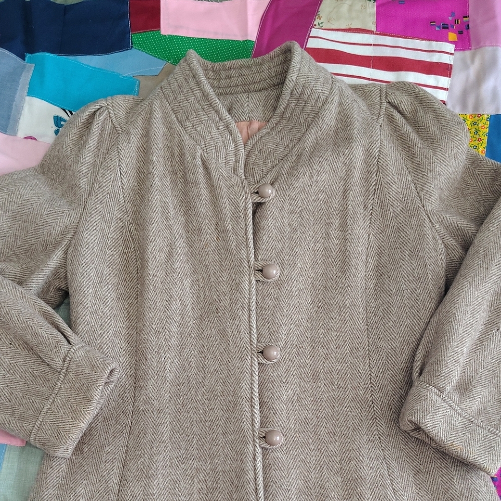 Women's Herringbone Coat